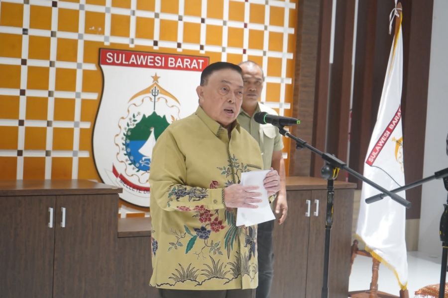 wagub sulbar resmi lantik
